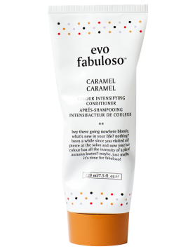 evo fabuloso colour intensifying conditioner- caramel 7.5oz